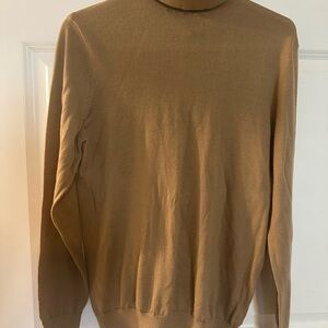 Men's turtle neck Tan Sweater